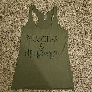 Muscles and Mascara Tank